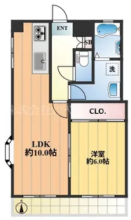 エクセレント【3階】の間取り