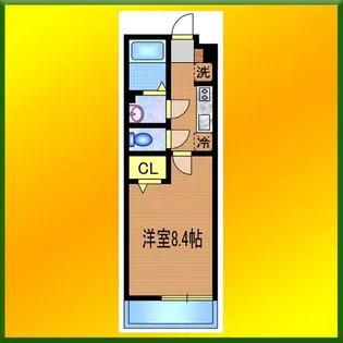 ハビテ花小金井I【1階】の間取り