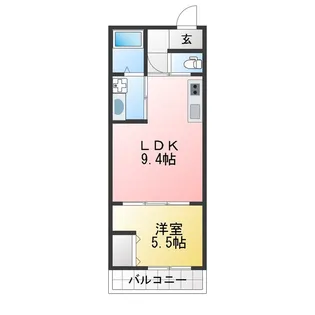 Freedom M【3階】の間取り