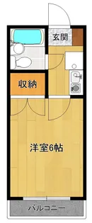 ハイツTMT【2階】の間取り