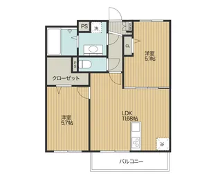 class field【3階】の間取り