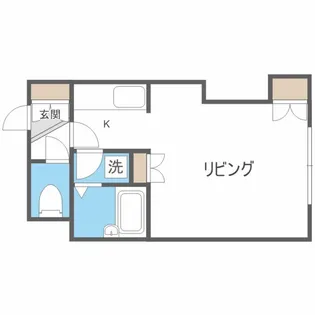 ベルウッド15【1階】の間取り