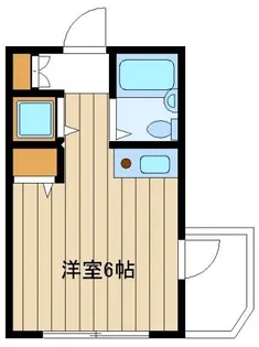 スカイハイムヒラノ【4階】の間取り