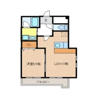 ファイブシティ【5階】の間取り