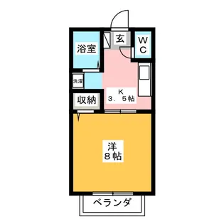 コレット【2階】の間取り