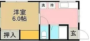 ドエルMK【2階】の間取り
