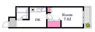BAUHAUS舟入中町2【2階】の間取り