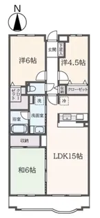 メゾンベール壱番館【3階】の間取り