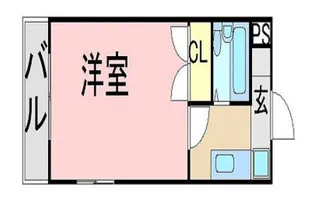 シャトー・ドールKIII【3階】の間取り