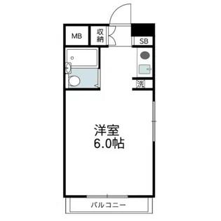 エル・ソルディア【1階】の間取り