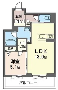 カーサレジオ・K【2階】の間取り