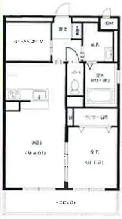 Lesage小池原【2階】の間取り