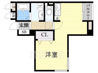スクエア【3階】の間取り