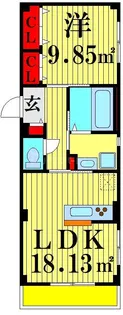 アステール梅島【3階】の間取り