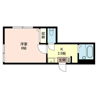 ヴィクトワール【1階】の間取り