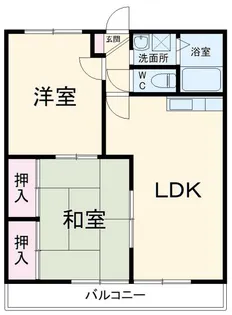 マンションリゾート柴【3階】の間取り