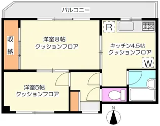 NTマリーン 3D【3階】の間取り