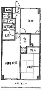 メゾン・カメリア【3階】の間取り