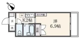 カレッジ・ガーデン【3階】の間取り