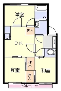 フローラ伊東【1階】の間取り