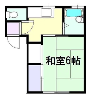 シャンハイツK1【2階】の間取り
