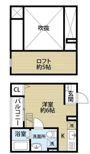 さくらハウス【2階】の間取り