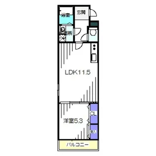 フジパレス堺北花田【3階】の間取り