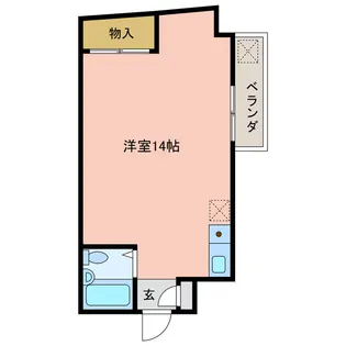 岐阜県岐阜市長住町1【マンション】の間取り