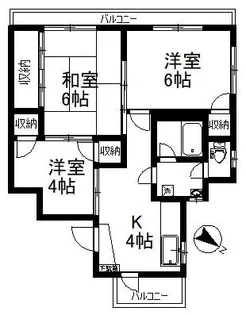 サンライズビル【3階】の間取り