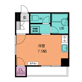 八事スチューデントビル【5階】の間取り