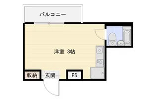 メゾン新町【4階】の間取り