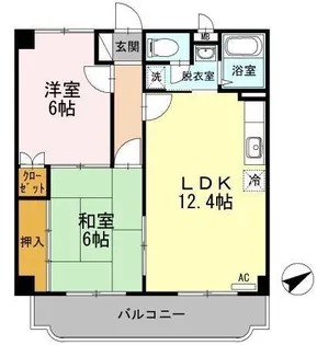 広島県呉市広本町3【マンション】の間取り