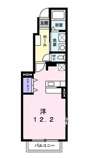 ウィンクルC【1階】の間取り