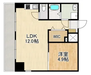 MODERN PALAZZO 諫早駅前【2階】の間取り