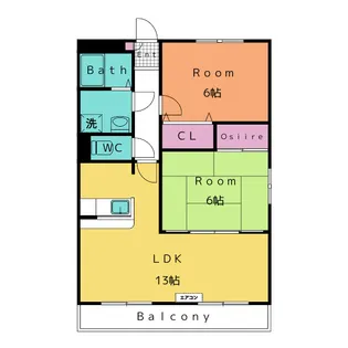 i ステージマンション【1階】の間取り