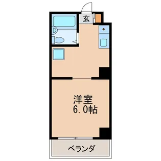 第2足立ビル【4階】の間取り