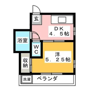 ask3【2階】の間取り