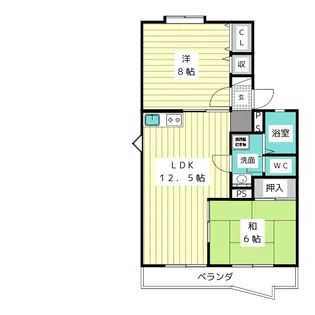 EZヒルズ【2階】の間取り