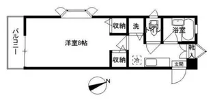 フローレンス山手【2階】の間取り