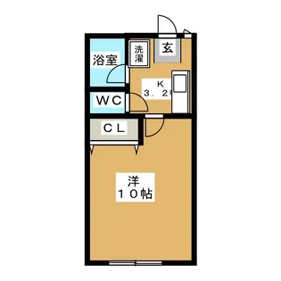 FEEL MATSUMORI【2階】の間取り