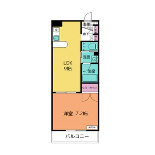 WAKABAガーデンHILL’S【2階】の間取り