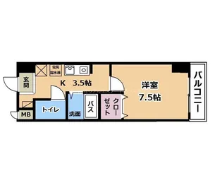 エスポワール【2階】の間取り