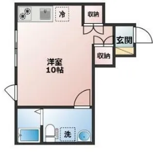 東京都練馬区田柄3【アパート】の間取り