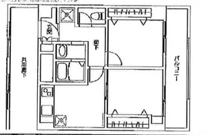 フェリス辰巳台【5階】の間取り