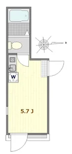 リブ亀有【2階】の間取り
