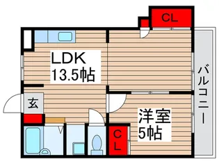 第2山田ビル【2階】の間取り