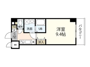 Kyowa residence koami【9階】の間取り