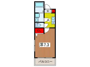 MELDIA西大宮【1階】の間取り
