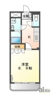 埼玉県坂戸市千代田1【マンション】の間取り