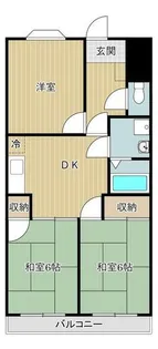 羽田第一ビル【5階】の間取り